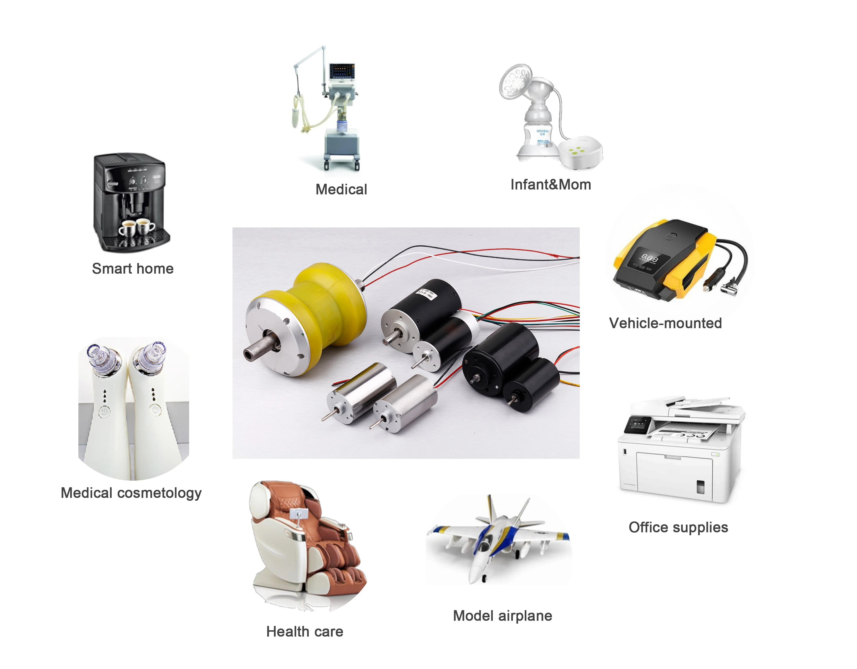Micro air pump for pedicure machine application